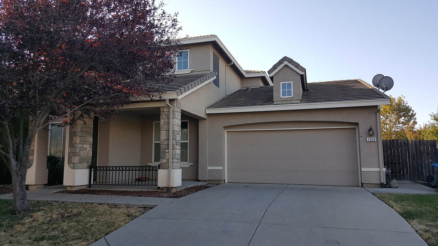 Roof and exterior inspection
